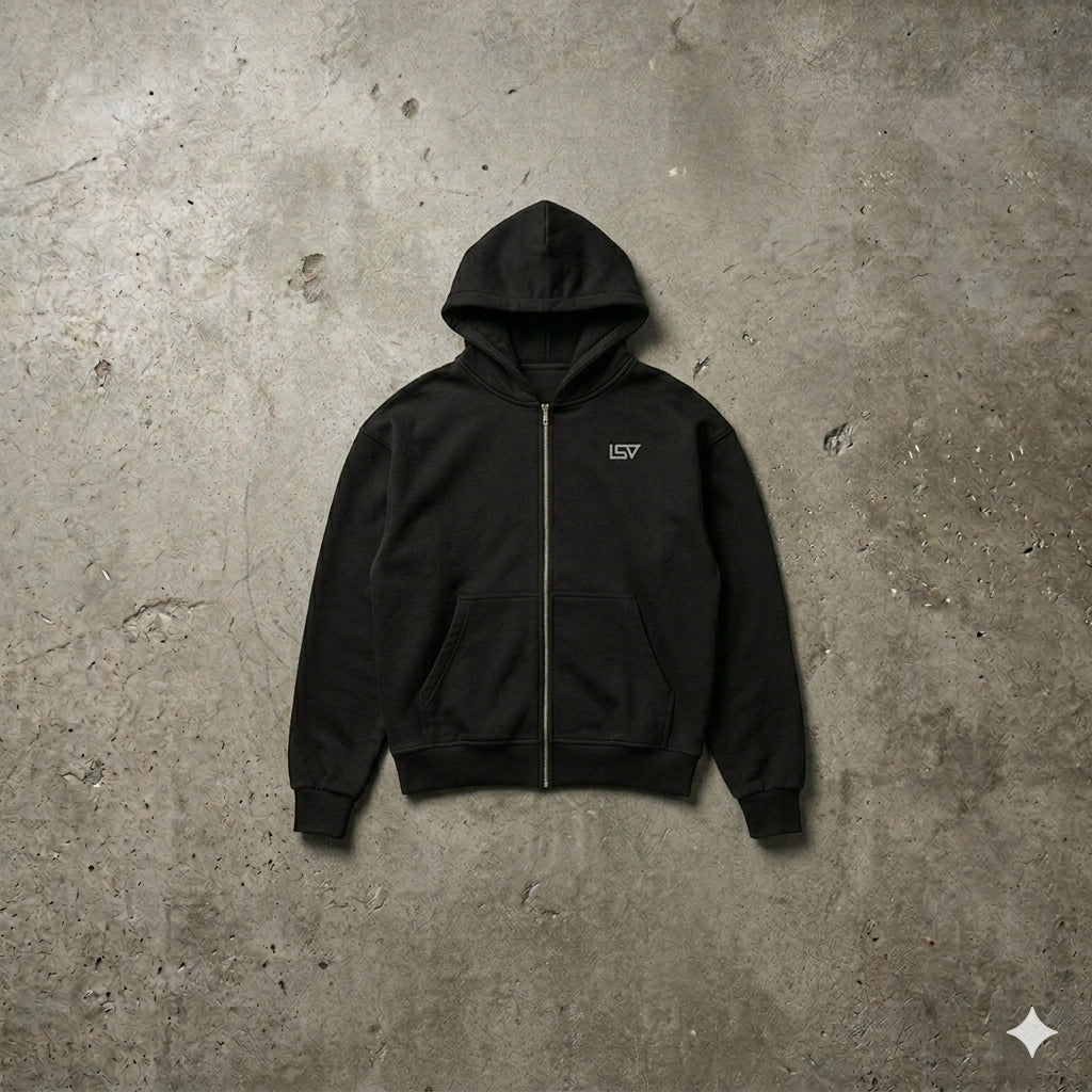 LDV™ Oversized Zipper - Black