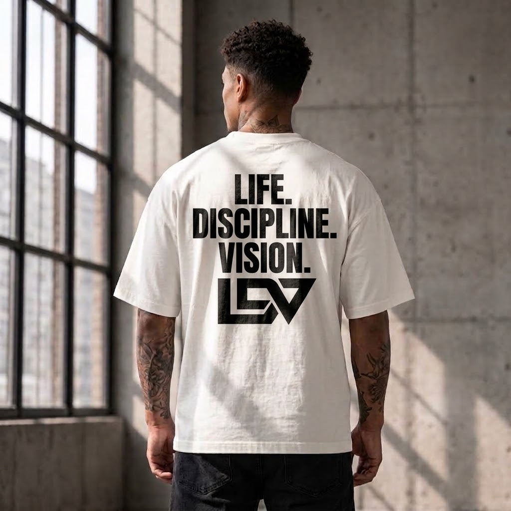 LDV™ CORE_01 Oversized Tee White