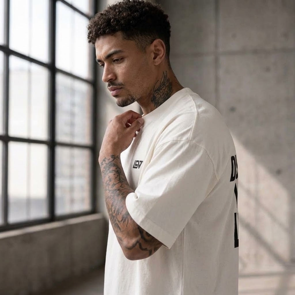LDV™ CORE_01 Oversized Tee White
